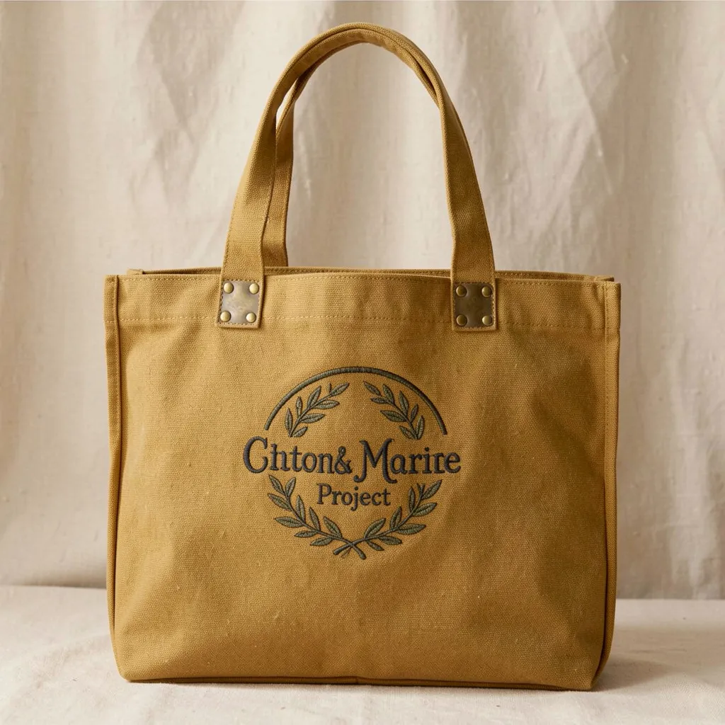 Vintage Style Tote Project